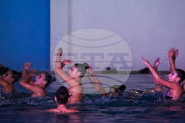 Благоевград - артистично плуване - спектакъл