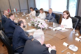 Теодора Генчовска - Арарат Мирзоян - среща