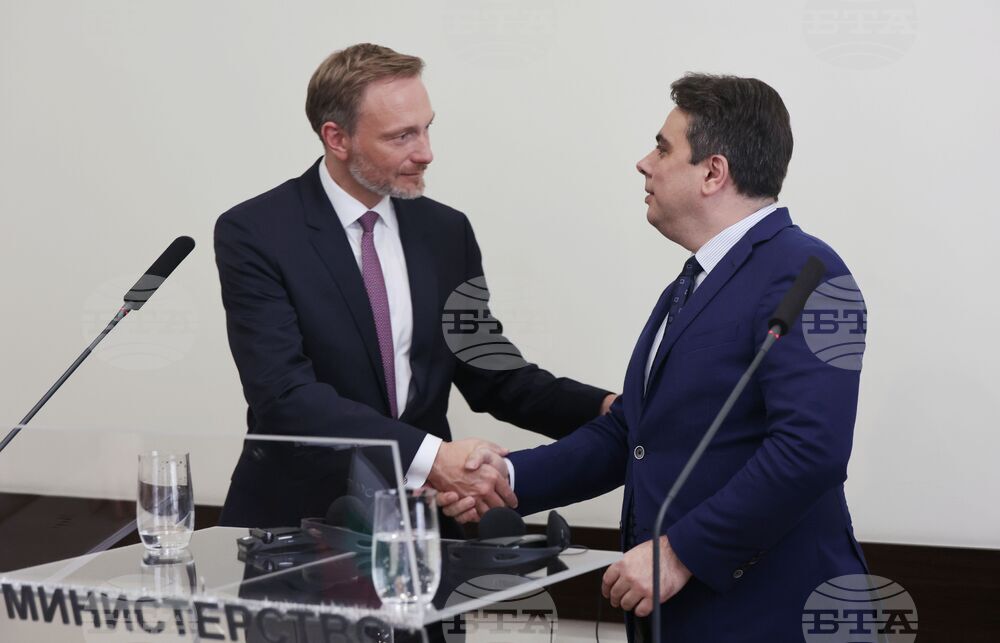 Асен Василев - Кристиан Линднер - среща