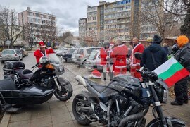 Разград - Коледно каране - мотористи