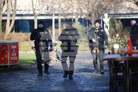 Благоевград - градска градина - полицейски патрул
