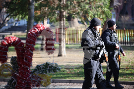 Благоевград - градска градина - полицейски патрул