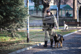 Благоевград - градска градина - полицейски патрул