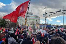 Турция - „Голям поход за Газа“ - демонстрация