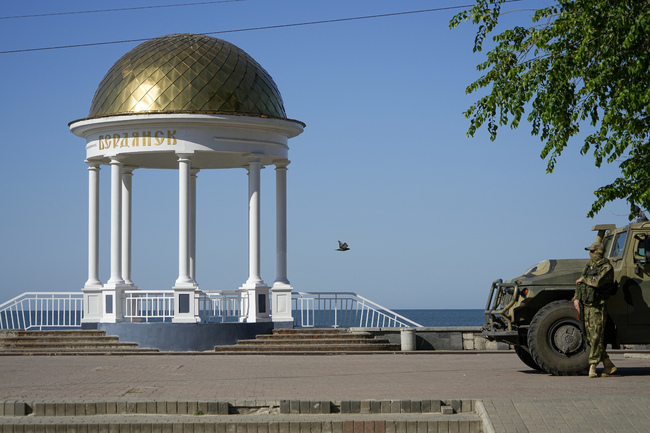 Украинските специални служби са организирали нападение в Бердянск, съобщиха назначените от Русия окупационни власти
