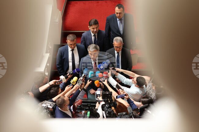 Парламент - ДПС - брифинг