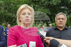 Добрич - път - протест - Соня Георгиева – Снимка: Александра Антонова