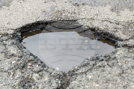 Добрич - път - протест – Снимка: Александра Антонова