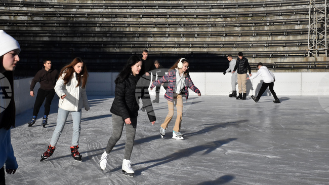 Ледената пързалка в Хасково затваря в сряда 