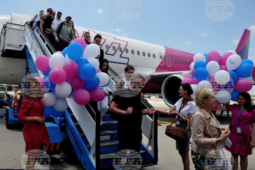 Бургас - летище - Wizz Air - откриване на лятната база