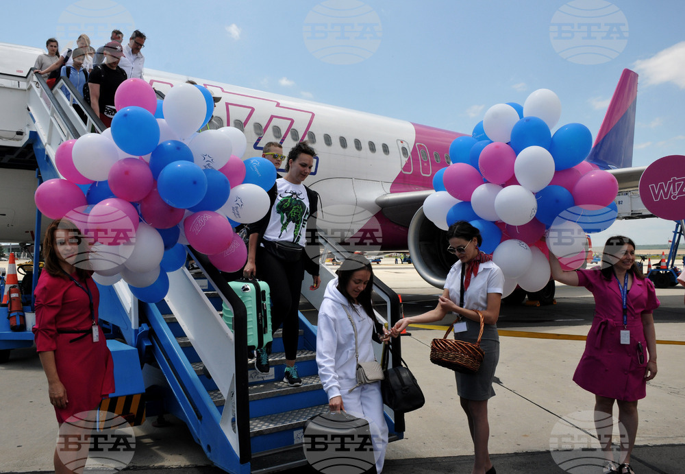 Бургас - летище - Wizz Air - откриване на лятната база