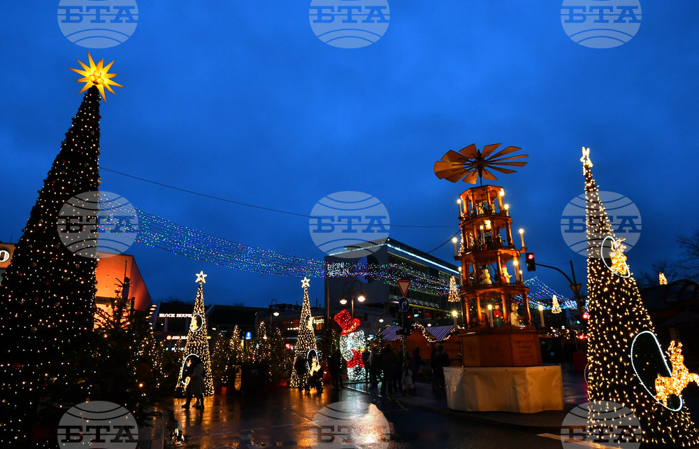 Германия - Берлин - празнични светлини