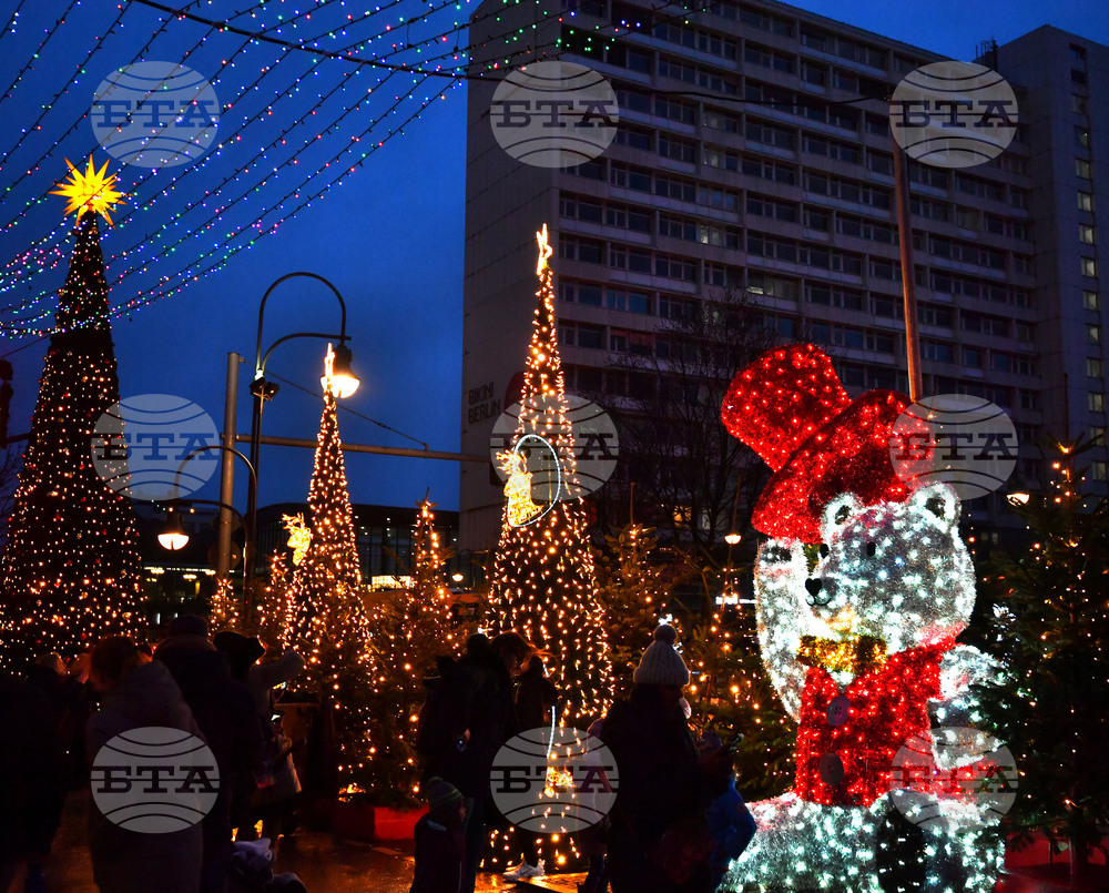 Германия - Берлин - празнични светлини