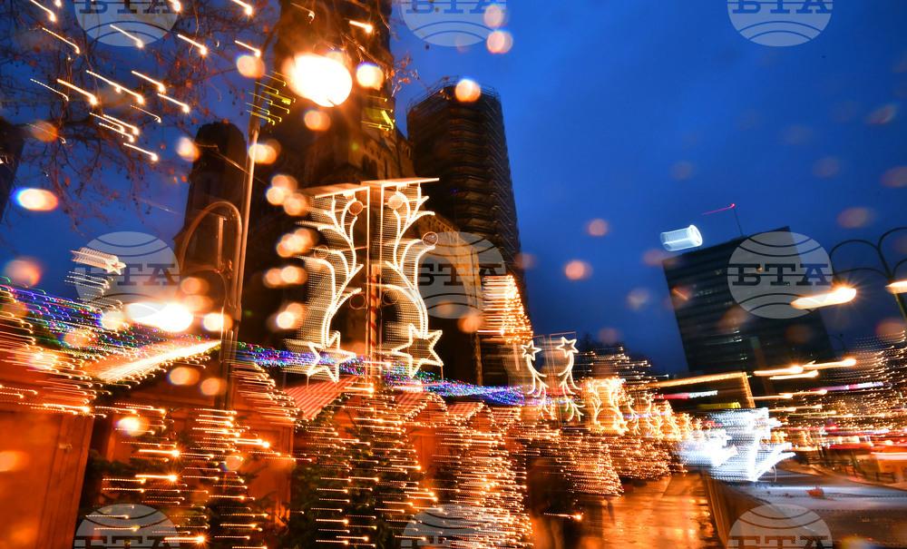 Германия - Берлин - празнични светлини