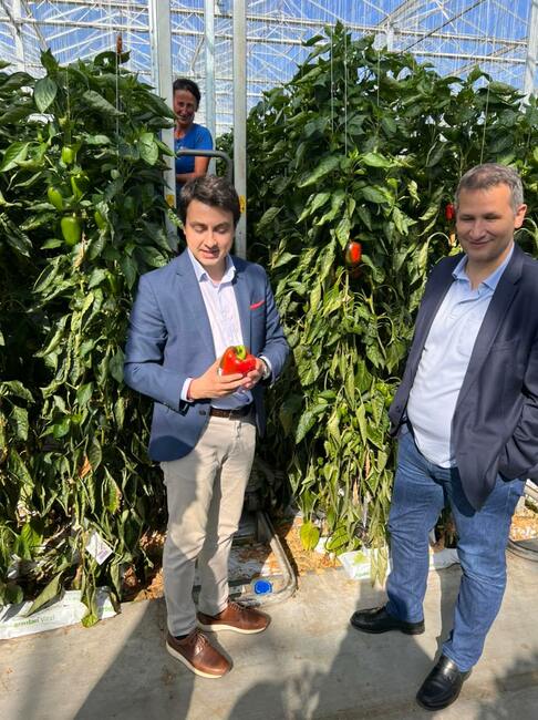 Заместник-министрите на земеделието Момчил Неков и Иван Христанов участват в специализираното изложение по градинарство - Green tech в Амстердам