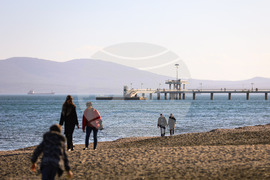 Бургас - Коледа - плаж - ежедневие