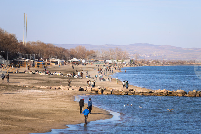 Бургас - Коледа - плаж - ежедневие