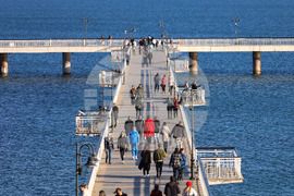 Бургас - Коледа - плаж - ежедневие