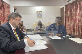 Гана - Кирил Вълчев - Албърт Кофи Овасу - договор