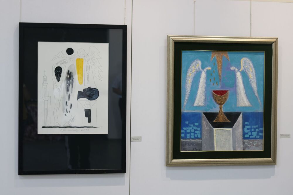 Колекционерска изложба на творби от български и македонски съвременни автори бе открита в Градската художествена галерия - Благоевград