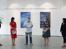 Колекционерска изложба на творби от български и македонски съвременни автори бе открита в Градската художествена галерия - Благоевград