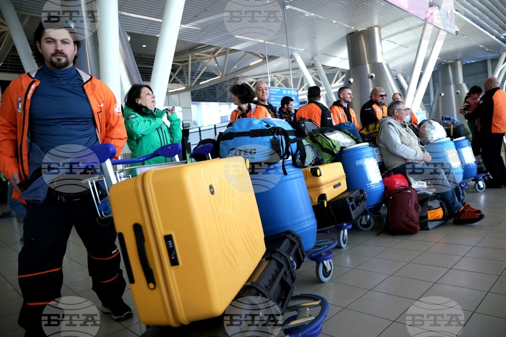 Летище София - 32-ата национална антарктическа експедиция - заминаване