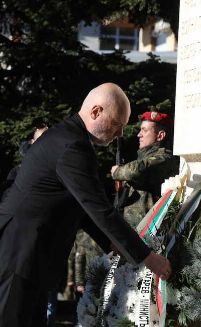 Министърът на отбраната Тодор Тагарев: Ценим приноса на нашите военнослужещи към международния мир и сигурност