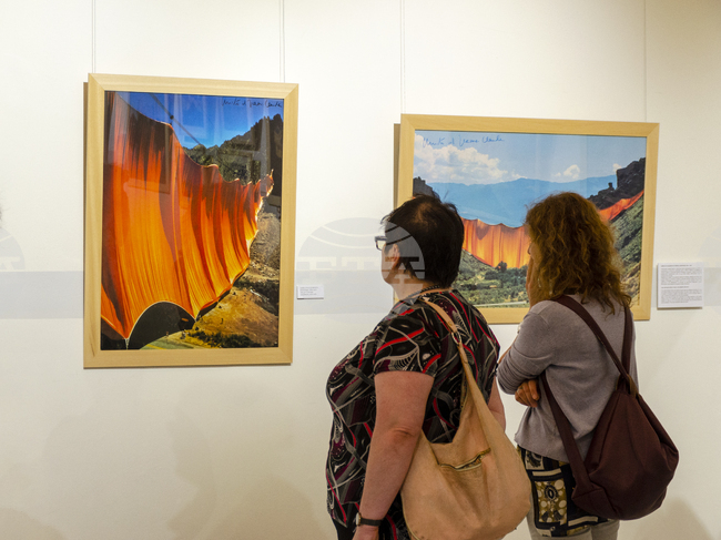 Изложба в Ню Йорк показва нереализираните творби на Кристо и съпругата му Жан-Клод