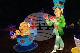 Румъния - Букурещ - Ботаническа градина - приказни декори