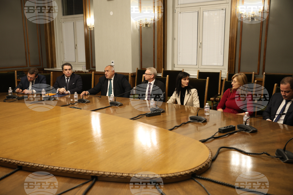 Парламент - Бойко Борисов - работно съвещание