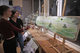 Варна - школа „Дедал“ - изложба