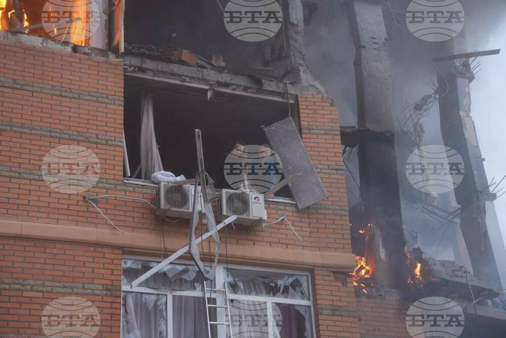 One Dead, Eight Injured in Drone Attack on Odesa