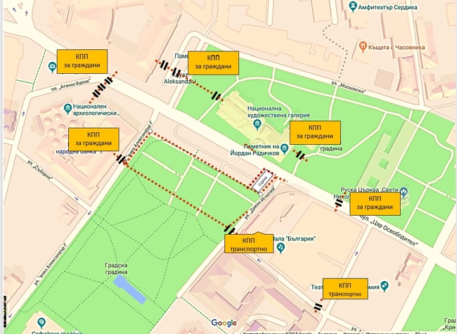 МВР: СДВР предприема мерки за гарантиране на сигурността на гражданите, които ще посрещнат новогодишната нощ на пл. „Княз Александър I“
