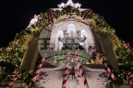 Букурещ - къща - Мица Бичиклиста - коледна украса