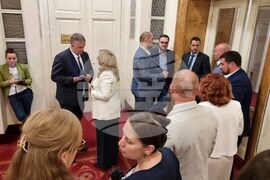 Парламент - заседание - кулоари