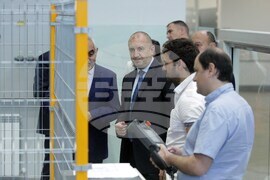 Румен Радев - Технически университет - посещение