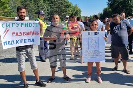 Велико Търново - Главен път - Русе-Свиленград - протест