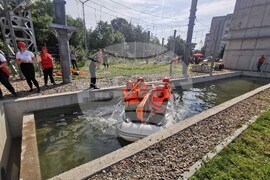 МВР - Симулационно учение за действия при наводнение