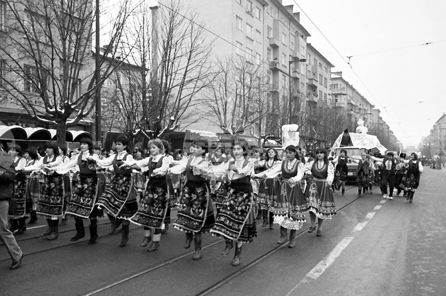 Новогодишен карнавал в София - 30 декември 1984 година