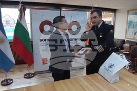 RSV 421 Arrives in Ushuaia, Argentina