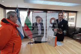 RSV 421 Arrives in Ushuaia, Argentina