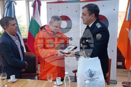 RSV 421 Arrives in Ushuaia, Argentina