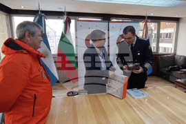 RSV 421 Arrives in Ushuaia, Argentina