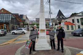 RSV 421 Arrives in Ushuaia, Argentina