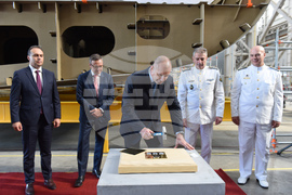 Варна - Румен Радев - кораб „Храбри“