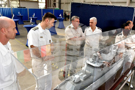 Варна - Румен Радев - кораб „Храбри“