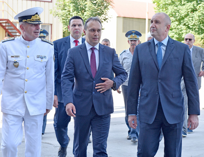 Президентът: Проектът за нови кораби на Военноморските ни сили позиционира България на картата на военното корабостроене 