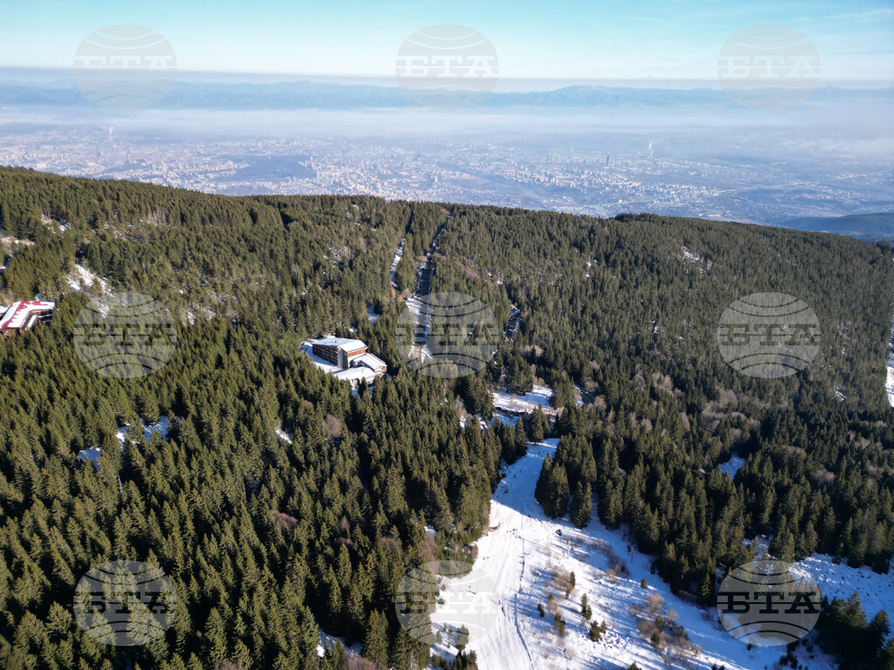 Природен парк Витоша - зимен ден - изглед