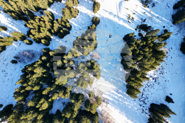 Природен парк Витоша - зимен ден - изглед