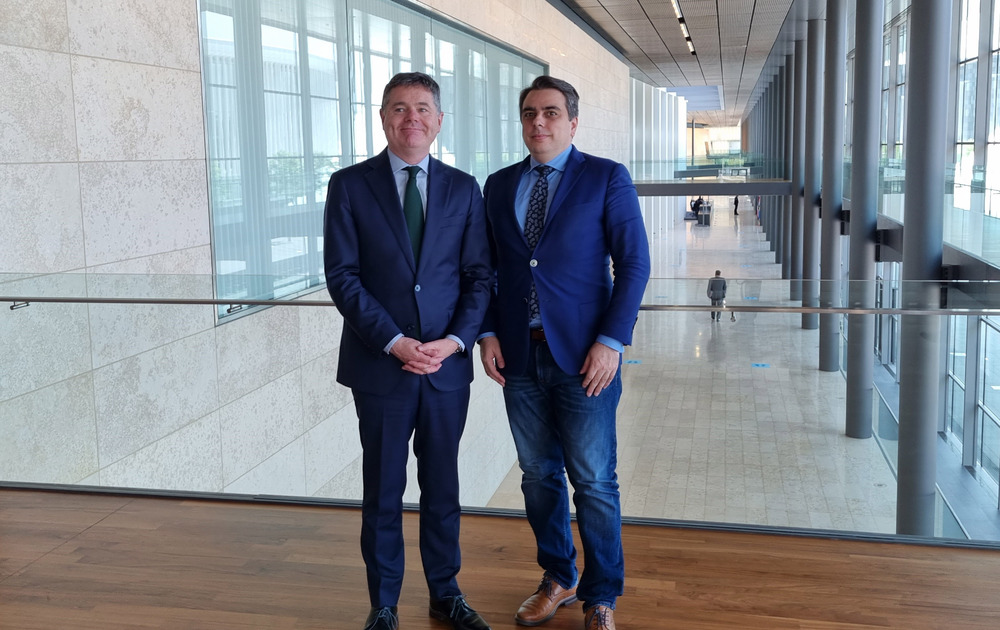 Люксембург - Асен Василев - Съвет "Икономически и финансови въпроси" на ЕС